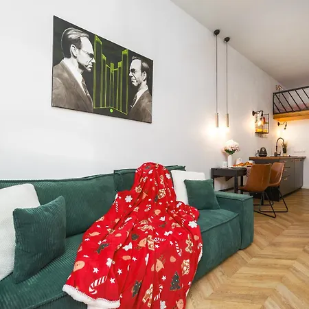 Golden In - Stylish And Cozy - Zabkowska A Appartement